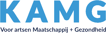 Logo Koepel Artsen Maatschappij + Gezondheid (KAMG)