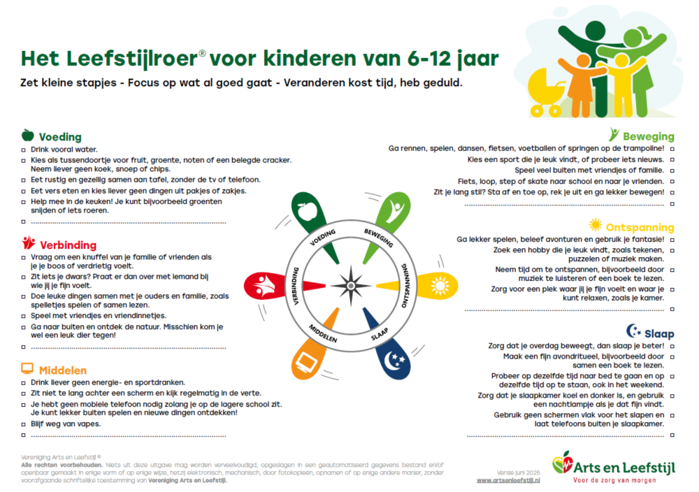 Leefstijlroer® kinderen 0-6